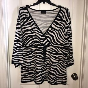 Women’s v-neck lightweight sweater